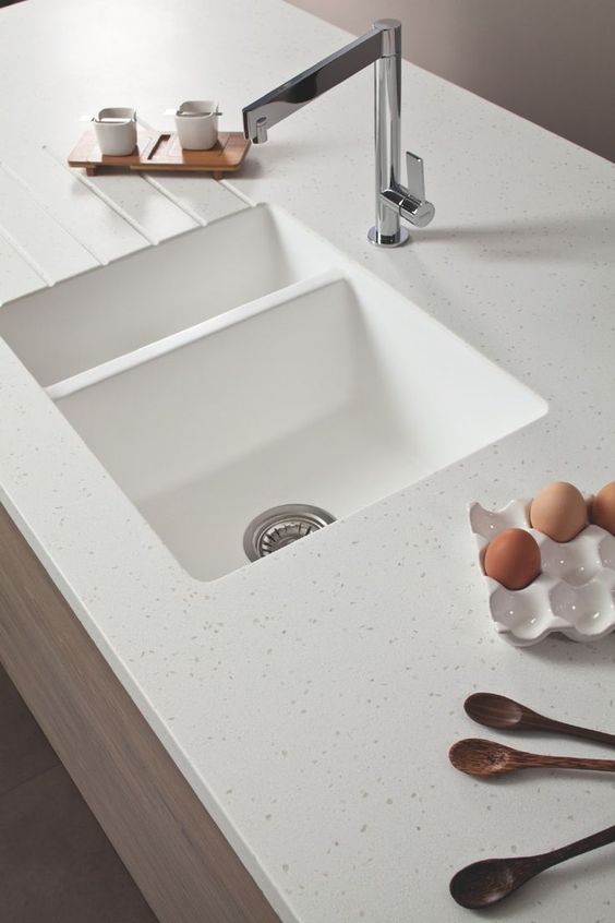 Chậu liền đá Solid Surface LG Hàn Quốc